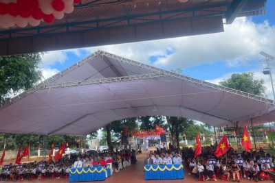 TRƯỜNG TIỂU HỌC PHAN ĐĂNG LƯU TỔ CHỨC LỄ ĐÓN BẰNG CÔNG NHẬN TRƯỜNG CHUẨN QUỐC GIA MỨC ĐỘ 1