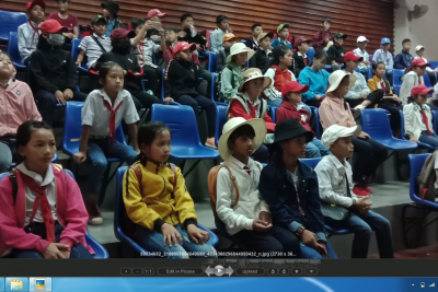 Hình ảnh học sinh lớp 5 đi dã ngoại học tập 2021 – 2022