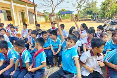 Một số hoạt động ngoài giờ lên lớp của trường tiểu học Phan Đăng Lưu